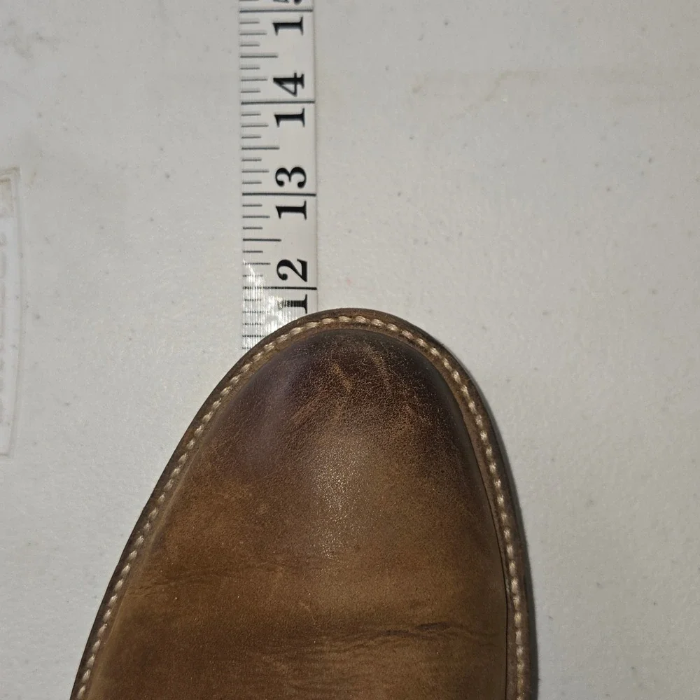 Clarks Collection Mens 8.5 M Brown Leather Lace Up Derby Shoes 26138377675